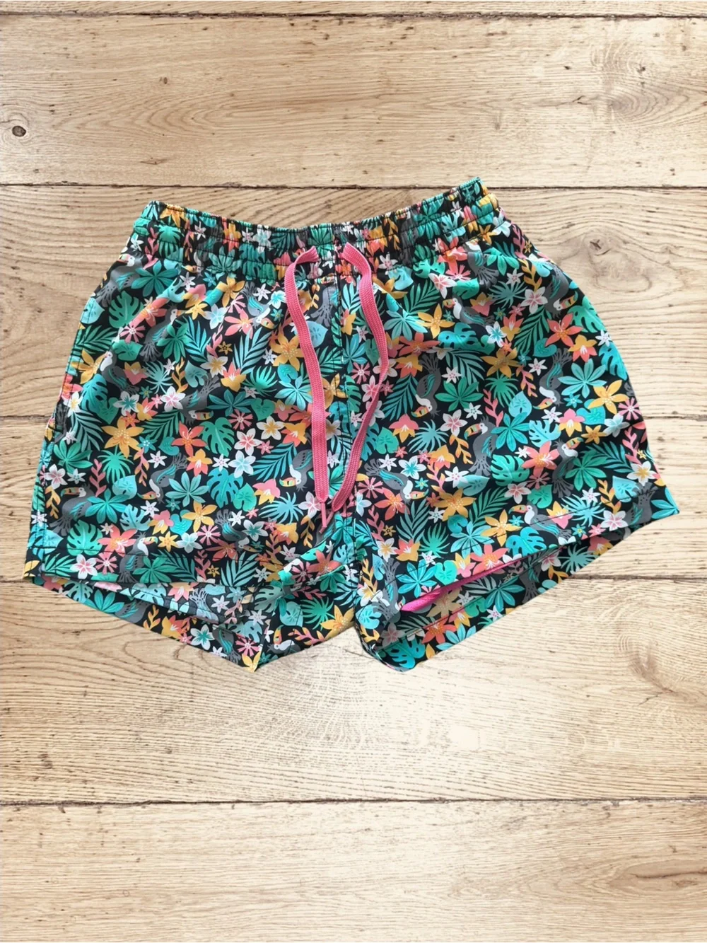Chubbies floral print swimtrunks - size small
